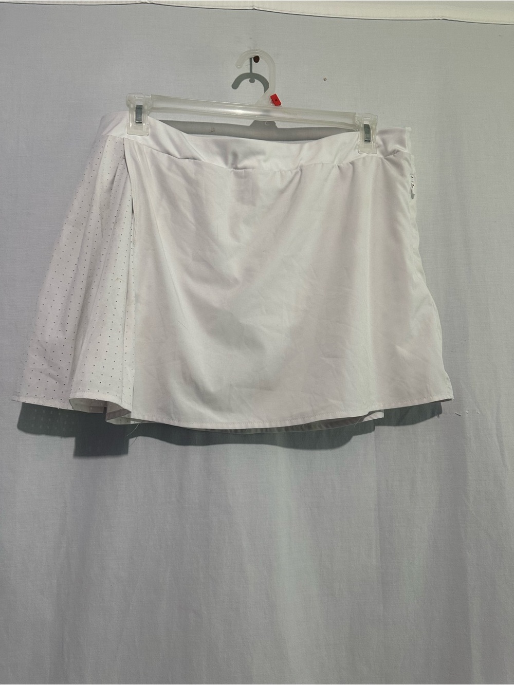 Avia White Athletic Skort XL Tennis Golf Running Activewear Built-In Shorts